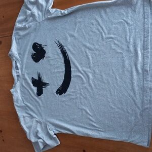 NWOT Manfinity Graphic Smily Face Tee XL